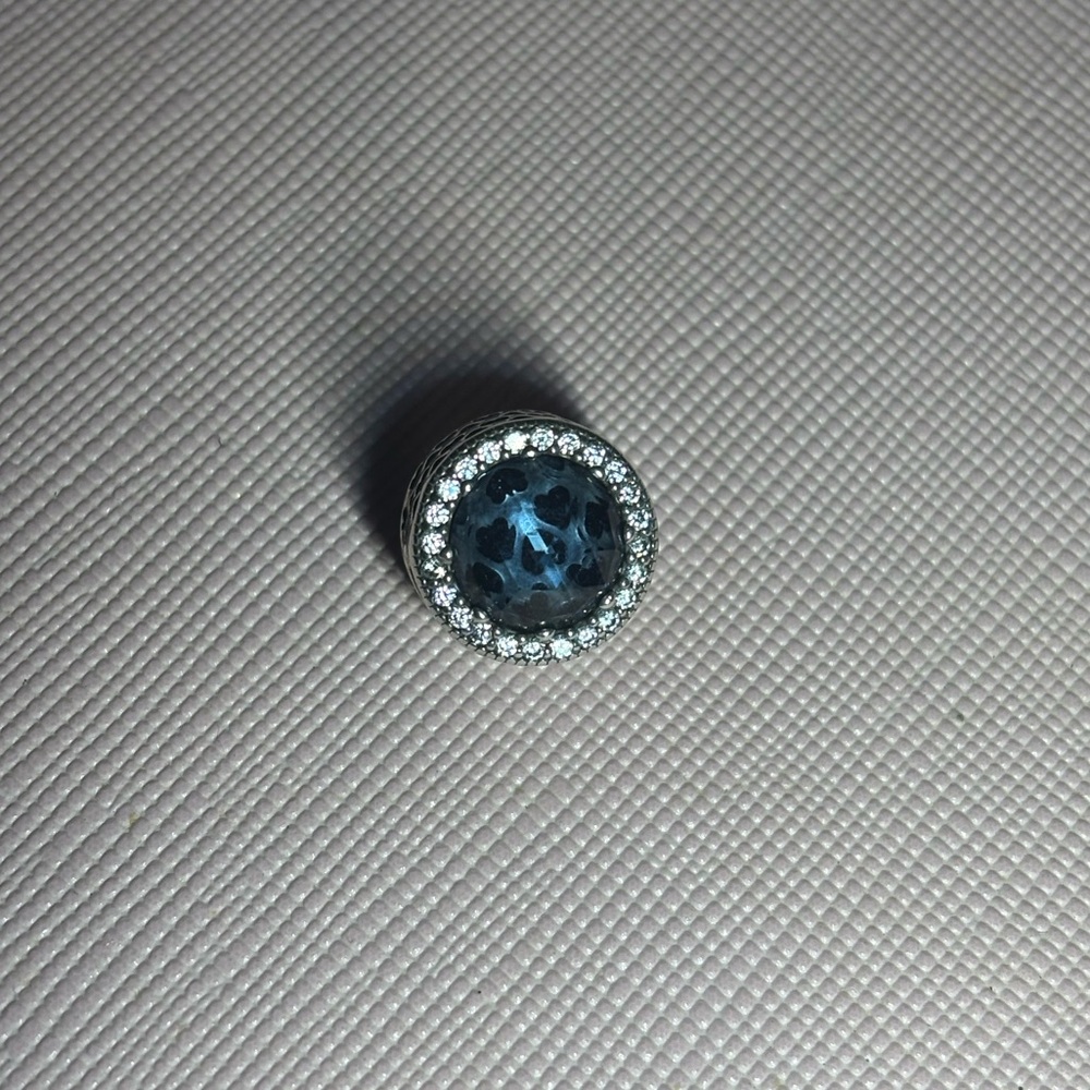 Pandora blue charm